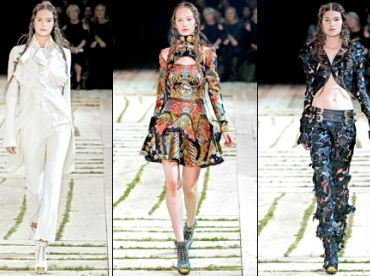 Défilé Alexander McQueen - Printemps/été 2011