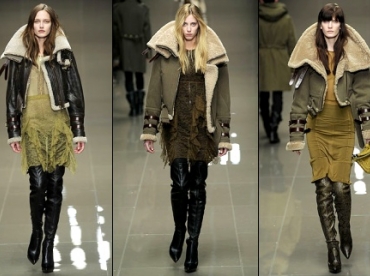 Dfil Burberry Prorsum - Automne/hiver 2010-2011