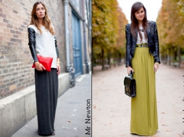 Jupe longue, le dress code