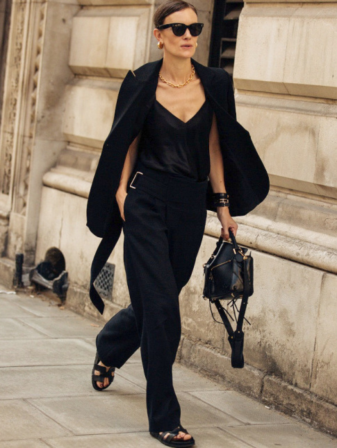 Le parfait total look noir #373