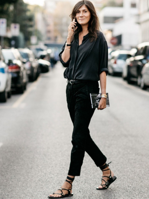 Le parfait total look noir #375