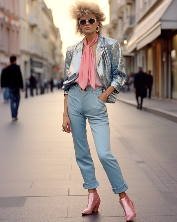 Comment s'habiller années 80 ?  Idées de mode, Mode femme, Street