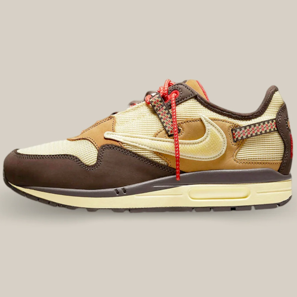 NIKE AIR MAX - Basket basses en cuir | Marron